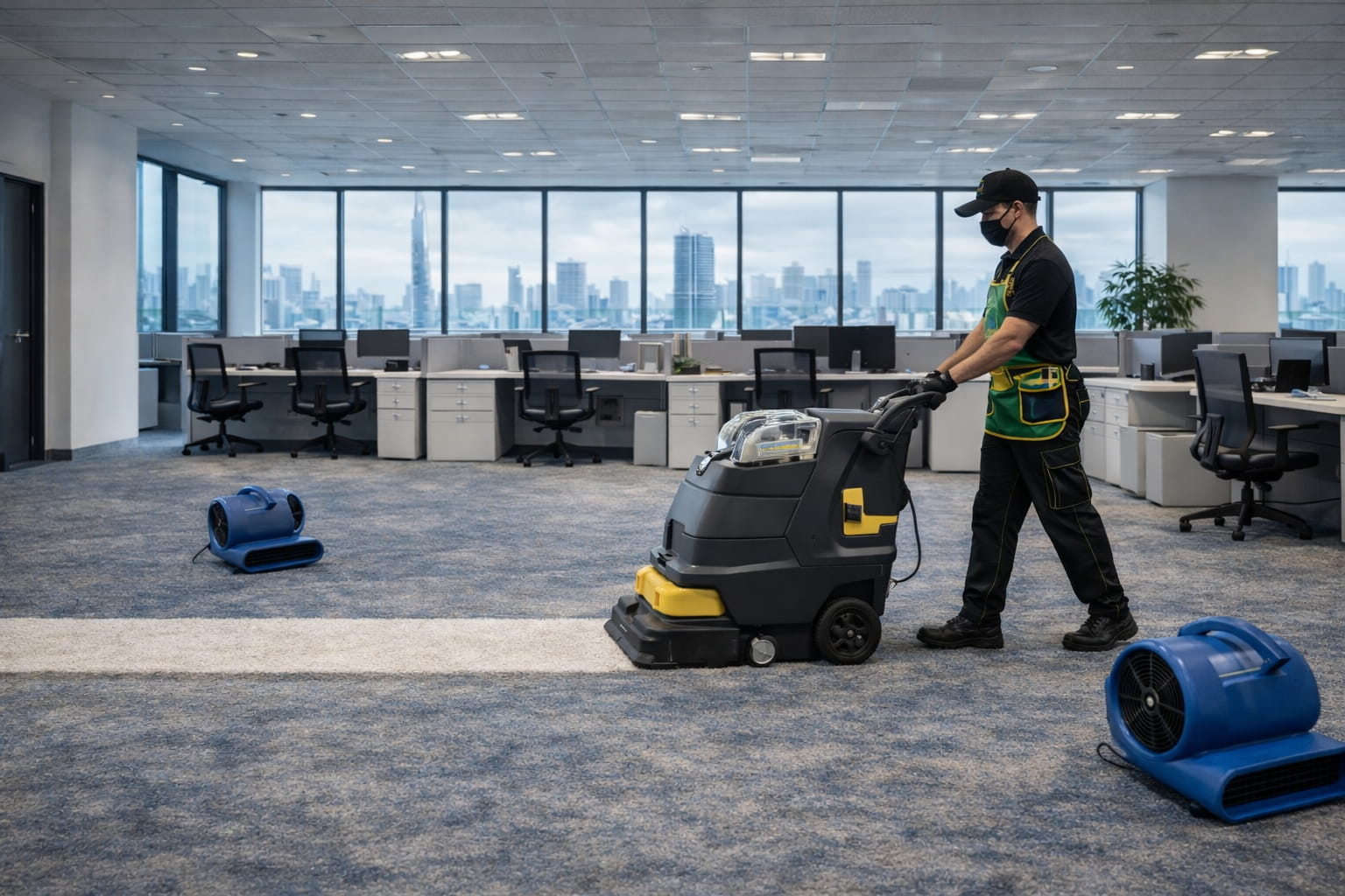 Office Carpet Shampooing Services in Dubai